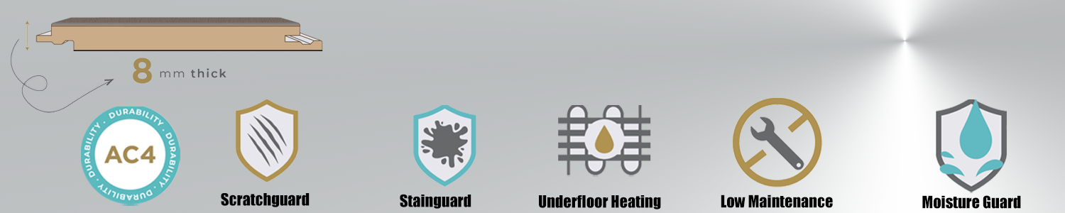 Wild Oak Waterproof laminate flooring